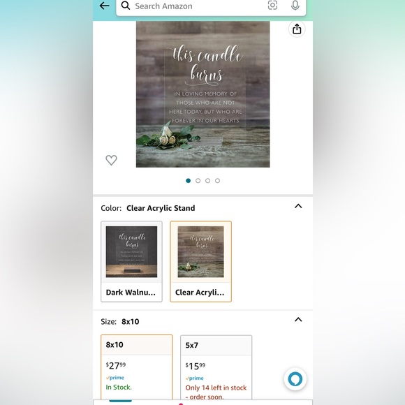 Memory table sign - Picture 3 of 3